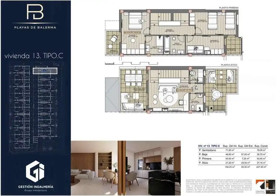Duplexes for sale in noria del albercon, Tahal