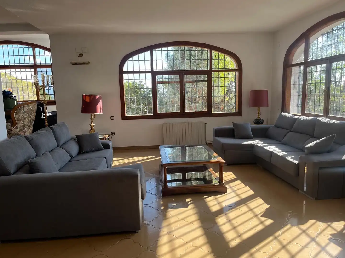 Living room of Houses for rent in El Puig de Santa Maria  with Heating, Private garden and Terrace