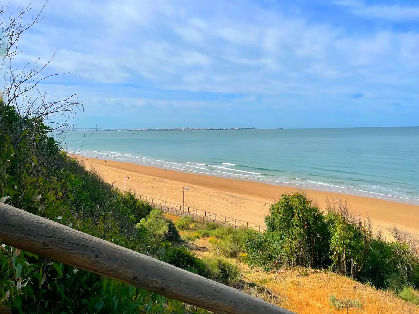 Vista exterior de Planta baixa en venda en El Puerto de Santa María amb Aire condicionat, Calefacció i Jardí privat