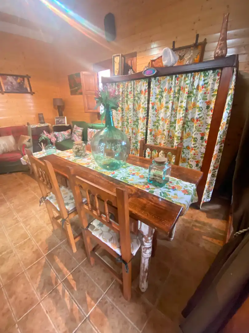 Comedor de Finca rústica en venta en San Martín del Rey Aurelio con Jardín privado, Terraza y Trastero