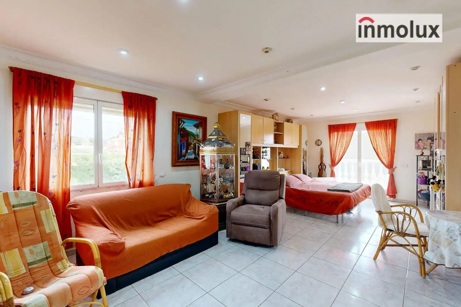 Living room of Houses for sale in San Vicente del Raspeig / Sant Vicent del Raspeig  with Air Conditioner, Heating and Private garden