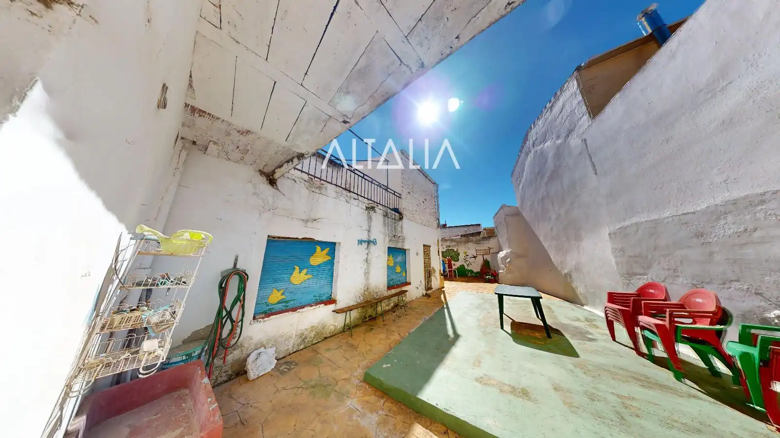 Exterior view of Houses for sale in Belmonte  with Terrace, Storage room and Furnished