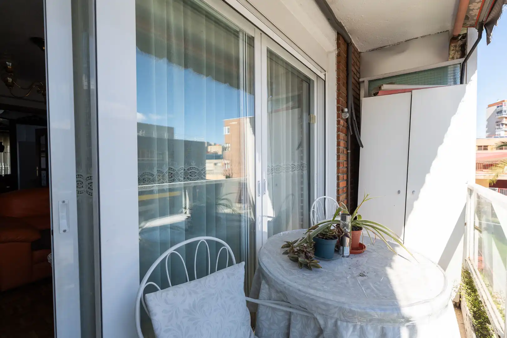 Balcony of Flat for sale in Madrid  with Heating, Private garden and Terrace