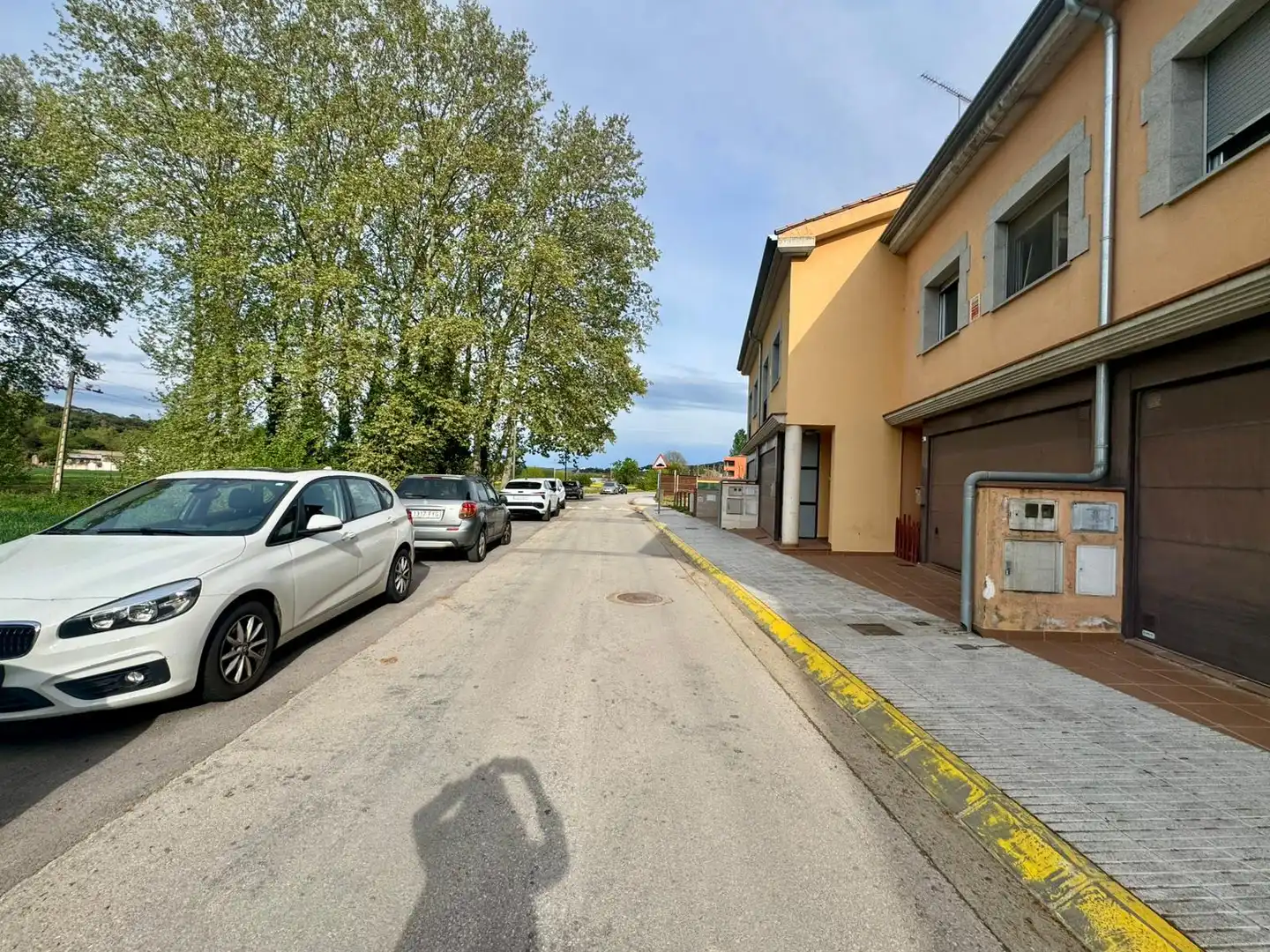 Vista exterior de Casa adosada en venta en Bescanó con Aire acondicionado, Calefacción y Jardín privado