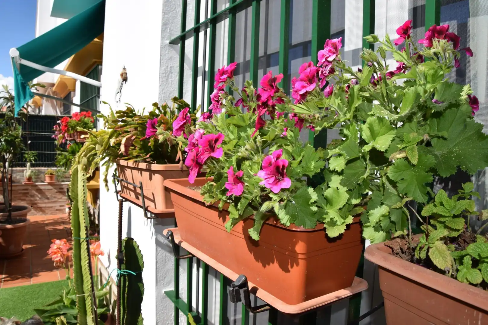 Balcony of Houses for sale in El Portil  with Air Conditioner, Heating and Terrace