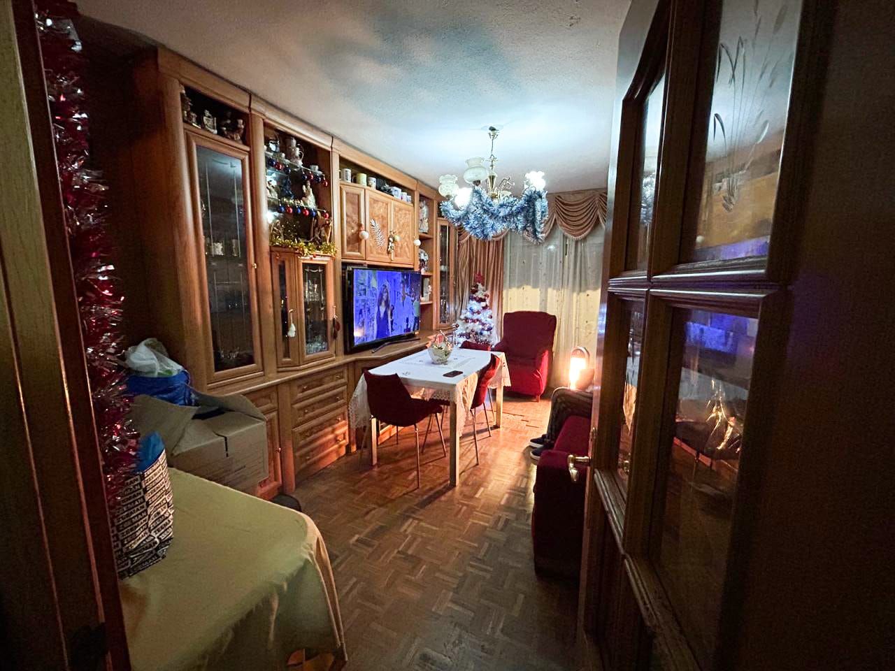 Living room of Flat for sale in  Madrid Capital  with Terrace