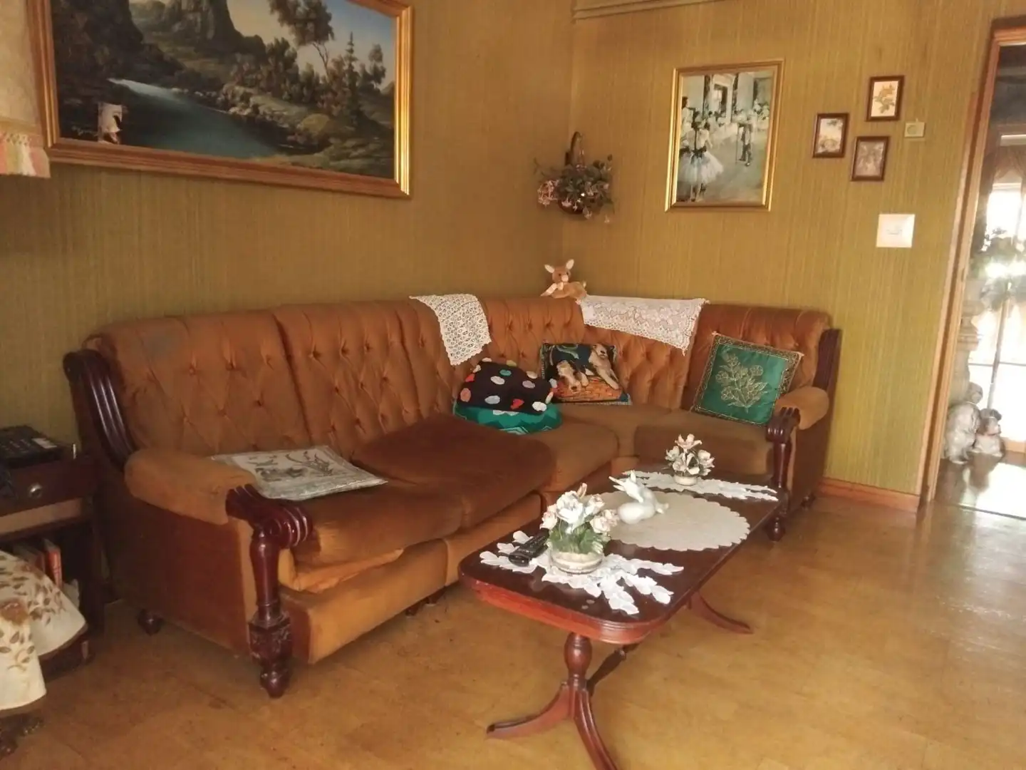 Sala d'estar de Pis en venda en Palencia amb Calefacció, Parquet i Terrassa