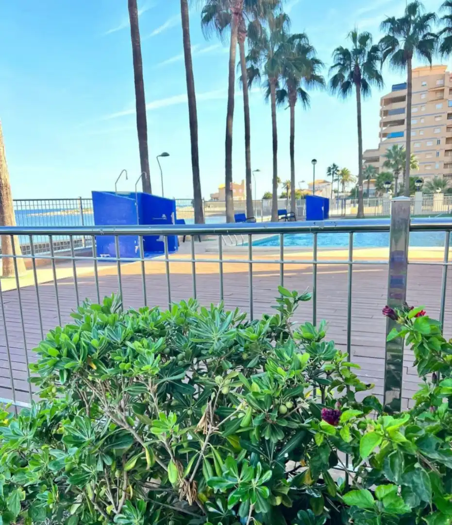 Schwimmbecken von Dachboden zum Verkauf in La Manga del Mar Menor mit Klimaanlage, Abstellraum und Möbliert