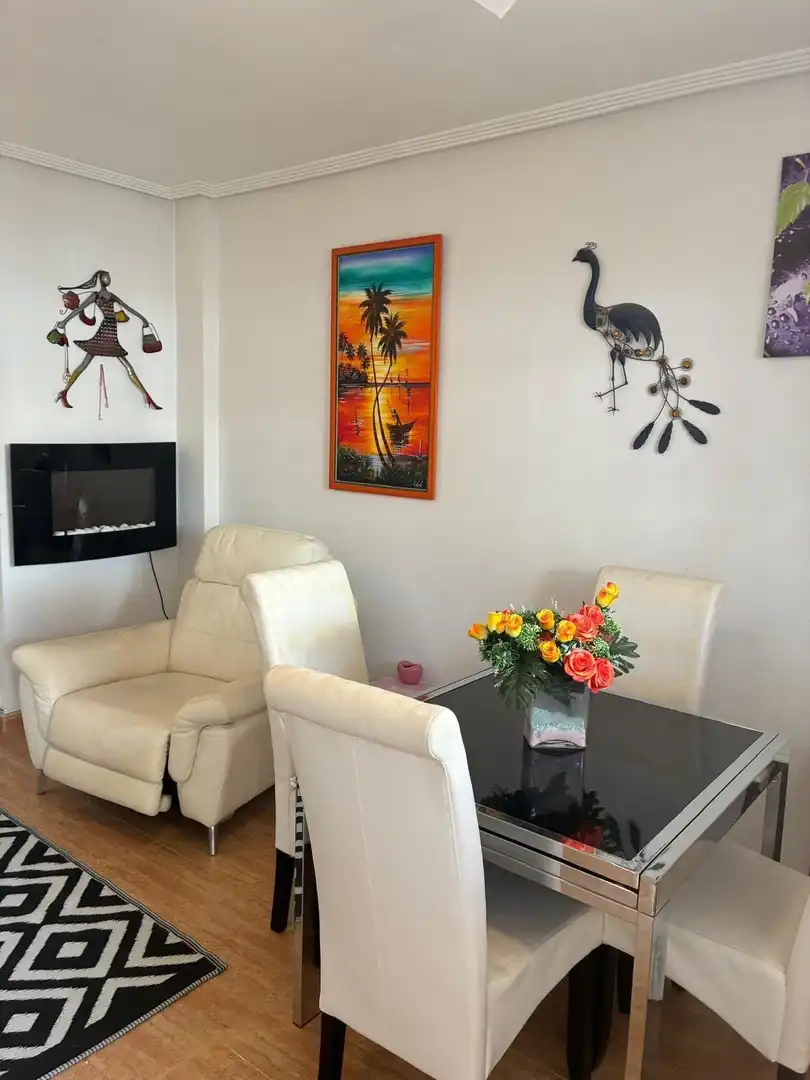 Sala d'estar de Casa o xalet en venda en Orihuela amb Jardí privat, Terrassa i Piscina