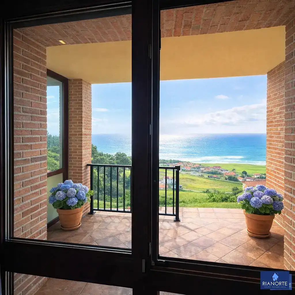Terraza de Casa o chalet en venta en Gozón con Calefacción, Jardín privado y Terraza