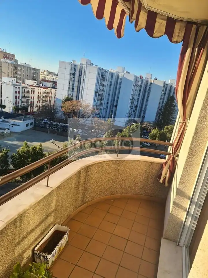Terrace of Flat for rent in Sevilla  with Air Conditioner, Terrace and Swimming Pool