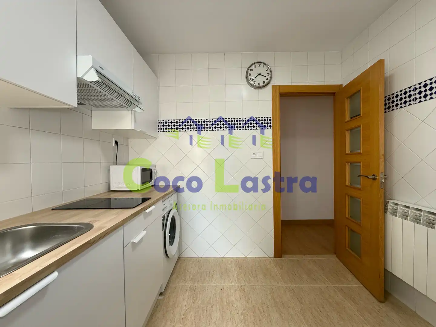 Küche von Wohnung zur Miete in Salamanca mit Heizung, Privatgarten und Parkett