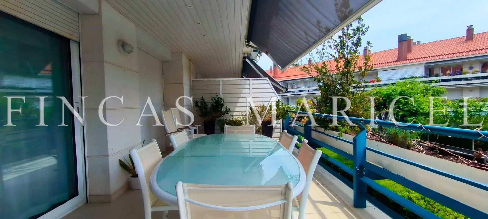 Terraza de Piso de alquiler en Sitges con Aire acondicionado, Calefacción y Terraza
