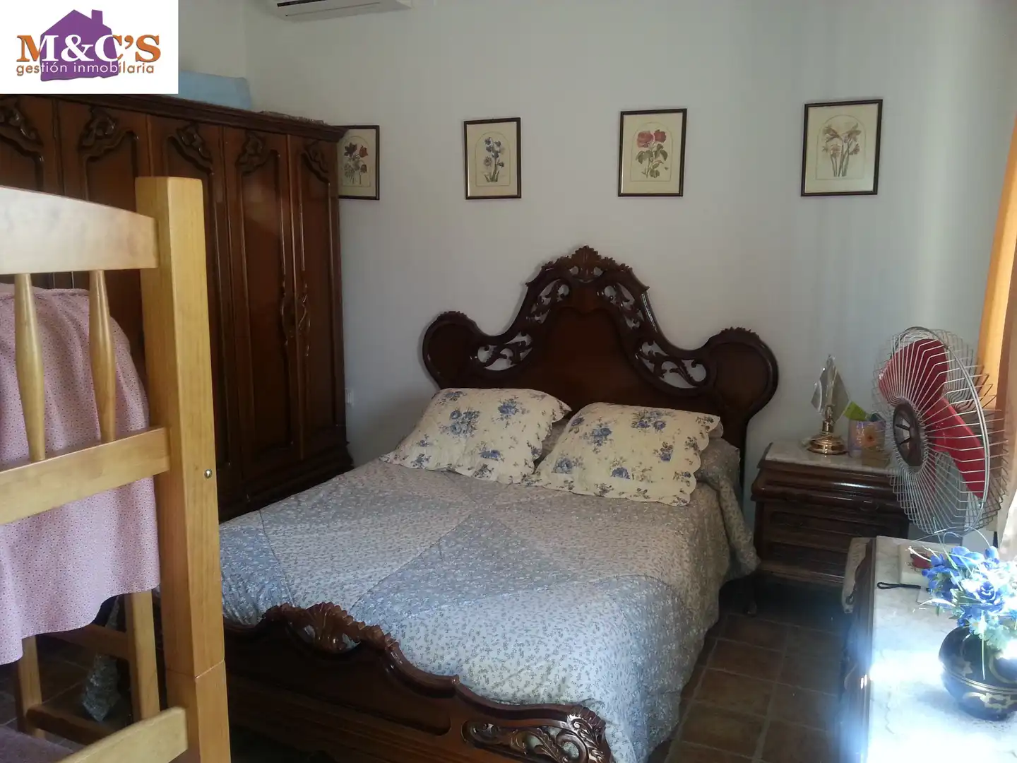 Habitación de Casa o chalet en venta en Aldea del Rey con Aire acondicionado, Jardín privado y Trastero