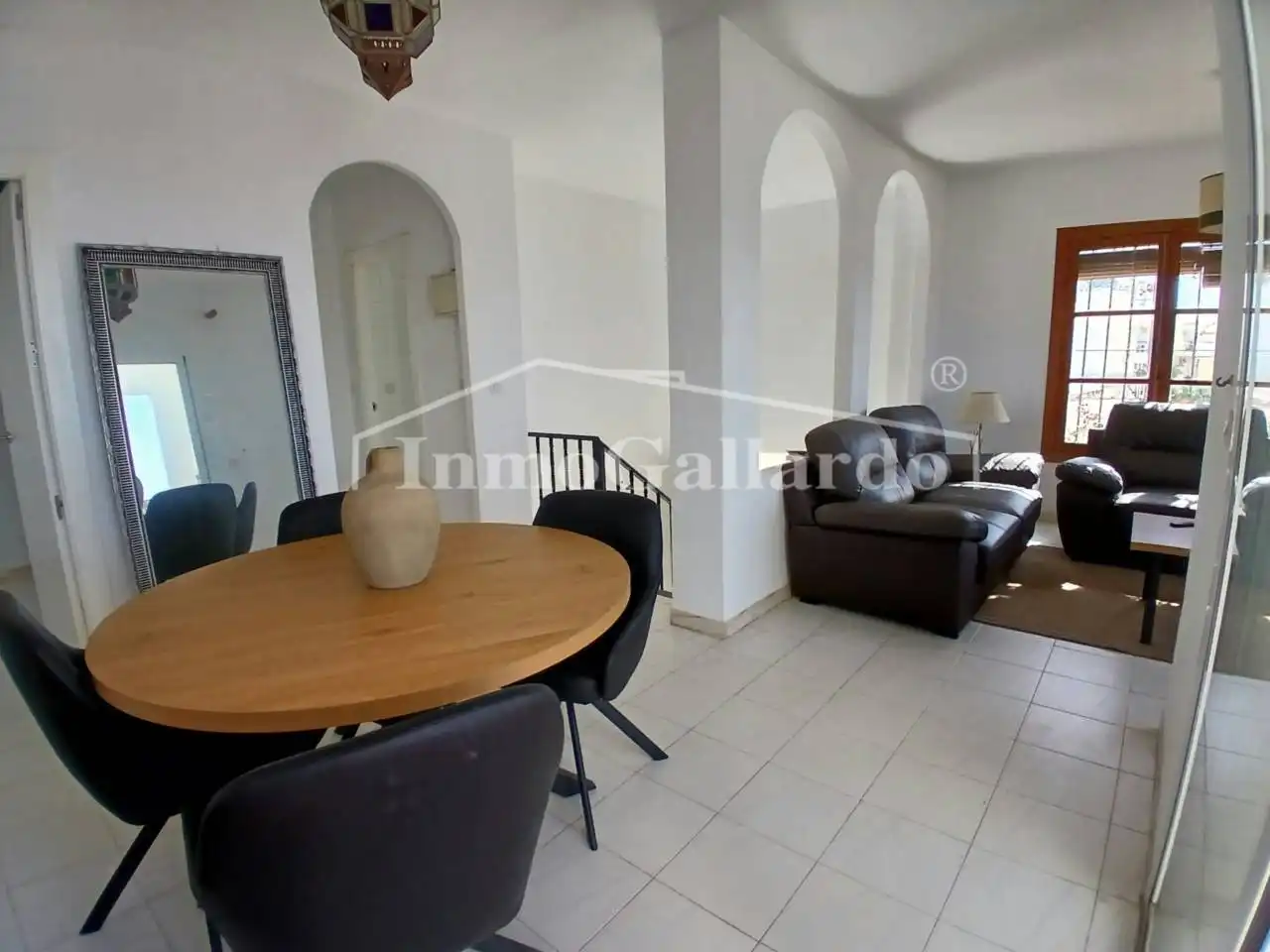 Living room of Flat for rent in Málaga  with Terrace and Furnished