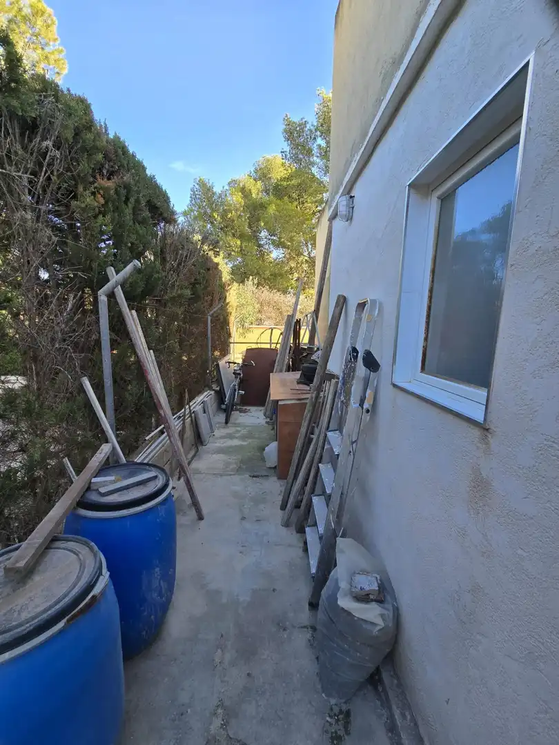 Balcony of Houses for sale in San Vicente del Raspeig / Sant Vicent del Raspeig  with Air Conditioner, Private garden and Terrace