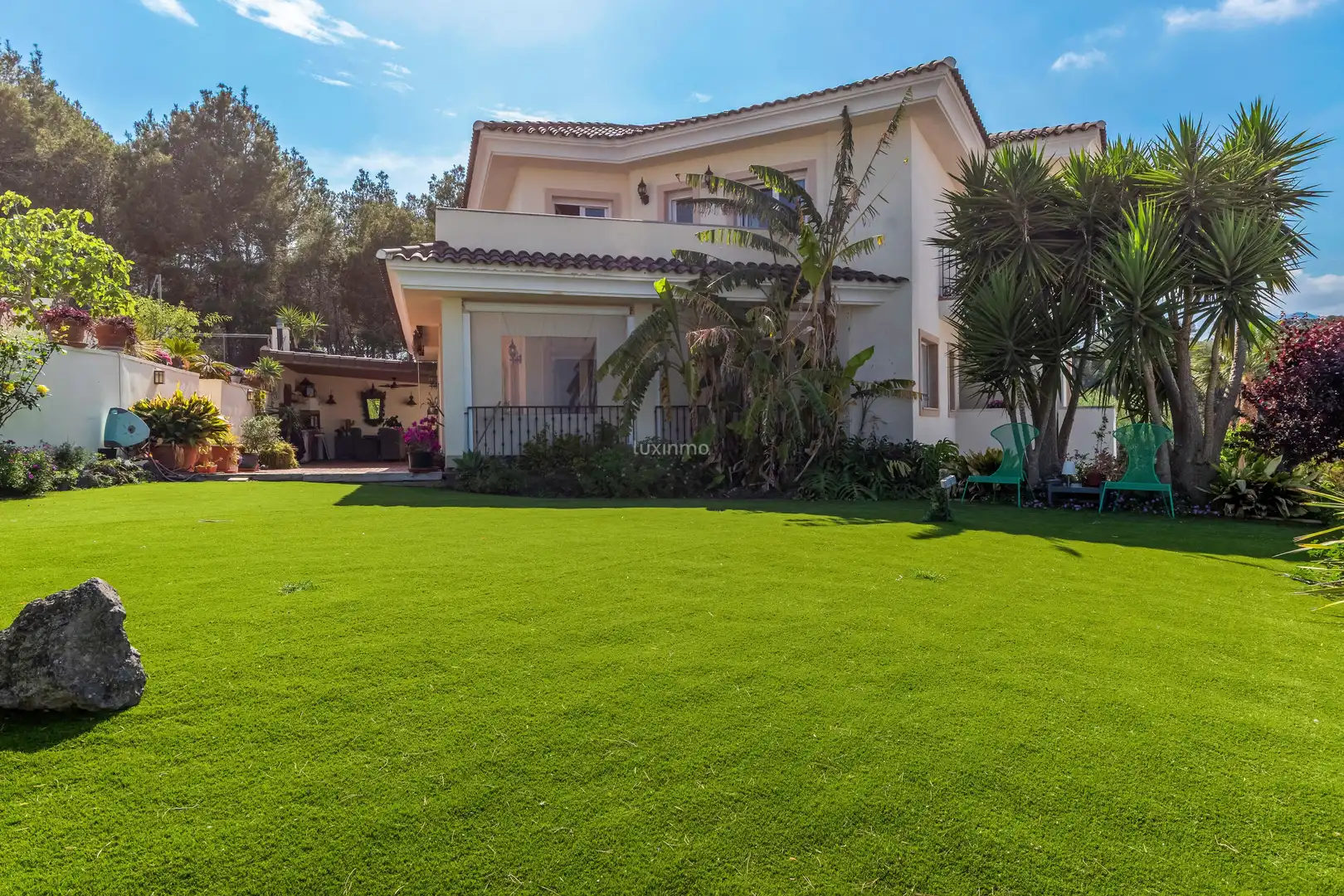 Garden of Houses for sale in L'Alfàs del Pi  with Air Conditioner, Heating and Terrace