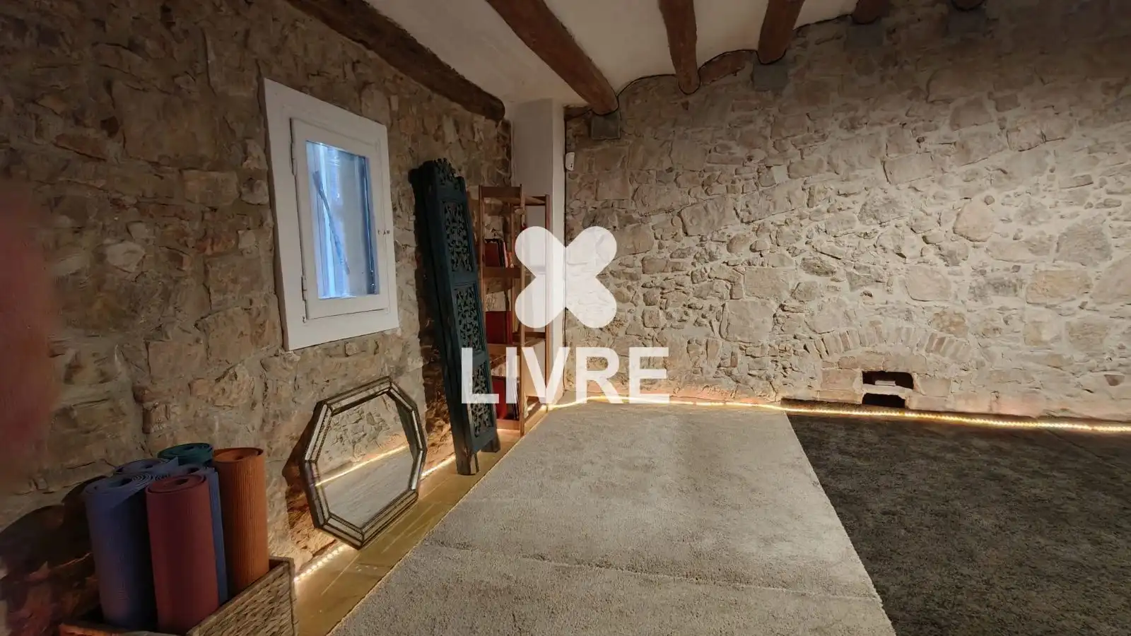 Sala de estar de Casa adosada en venta en Vallirana