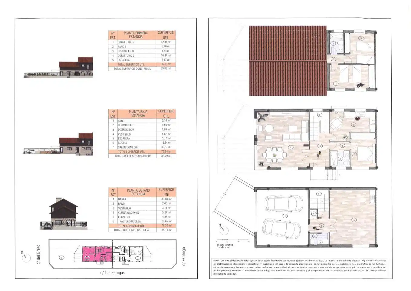 Haus oder Chalet zum Verkauf in Palazuelos de Eresma mit Privatgarten, Terrasse und Abstellraum
