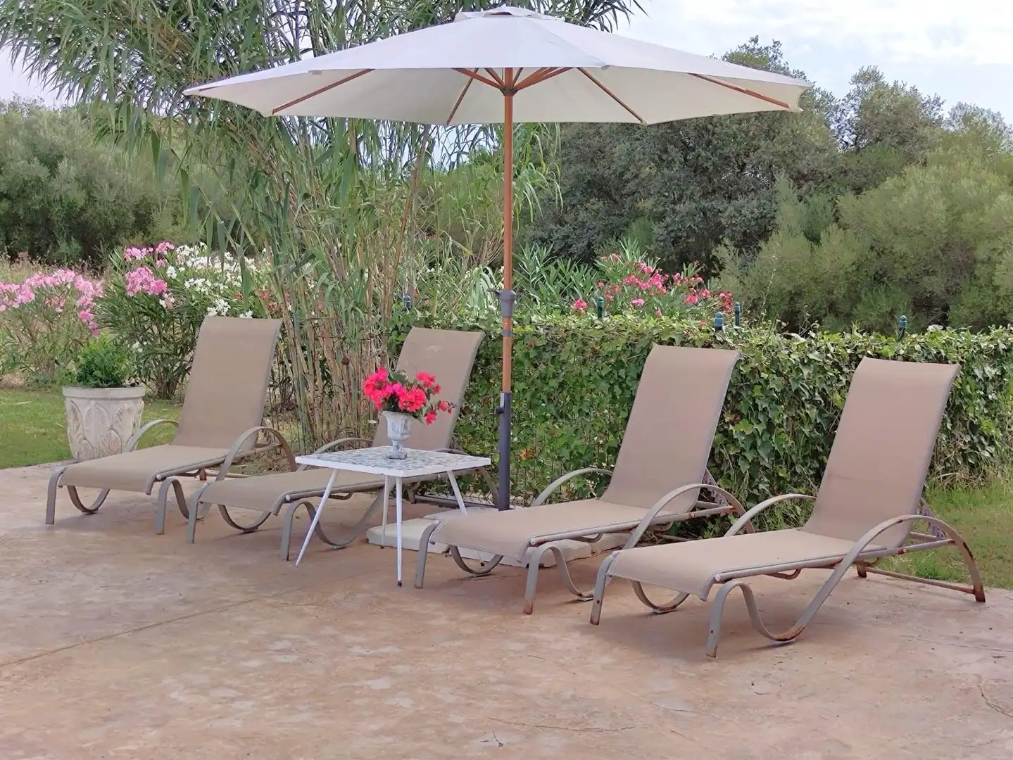 Terrasse von Country house zum Verkauf in Muro mit Klimaanlage, Heizung und Privatgarten