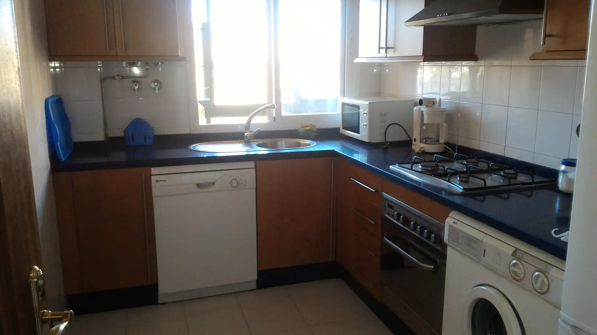 Cocina de Piso de alquiler en Sanlúcar de Barrameda con Aire acondicionado, Calefacción y Terraza