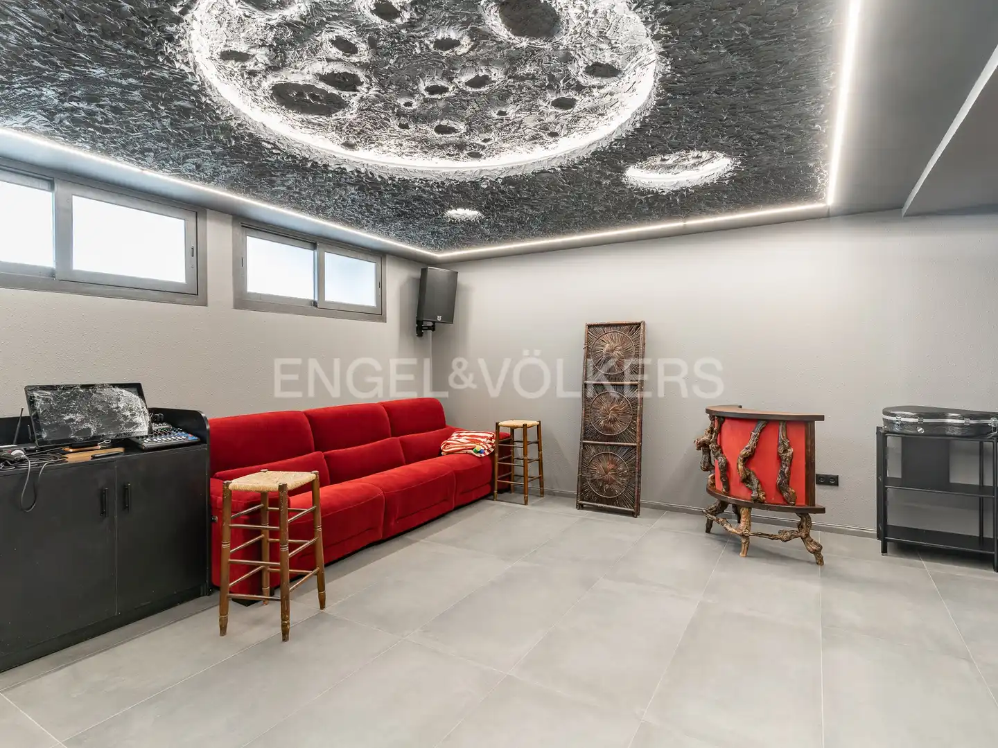 Sala de estar de Casa o chalet en venta en Premià de Dalt con Aire acondicionado, Calefacción y Jardín privado