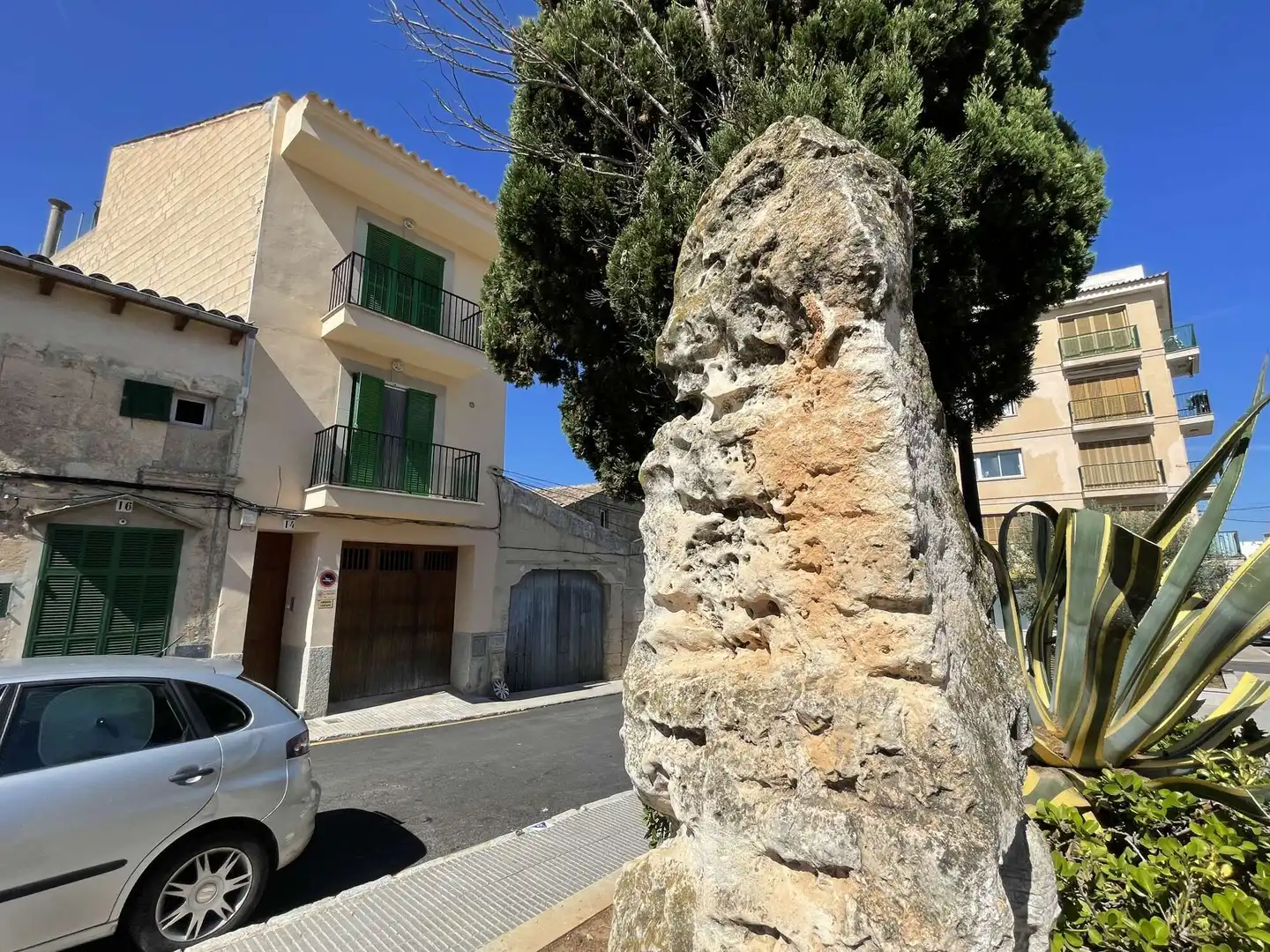 Vista exterior de Casa o chalet en venta en Muro con Terraza y Balcón