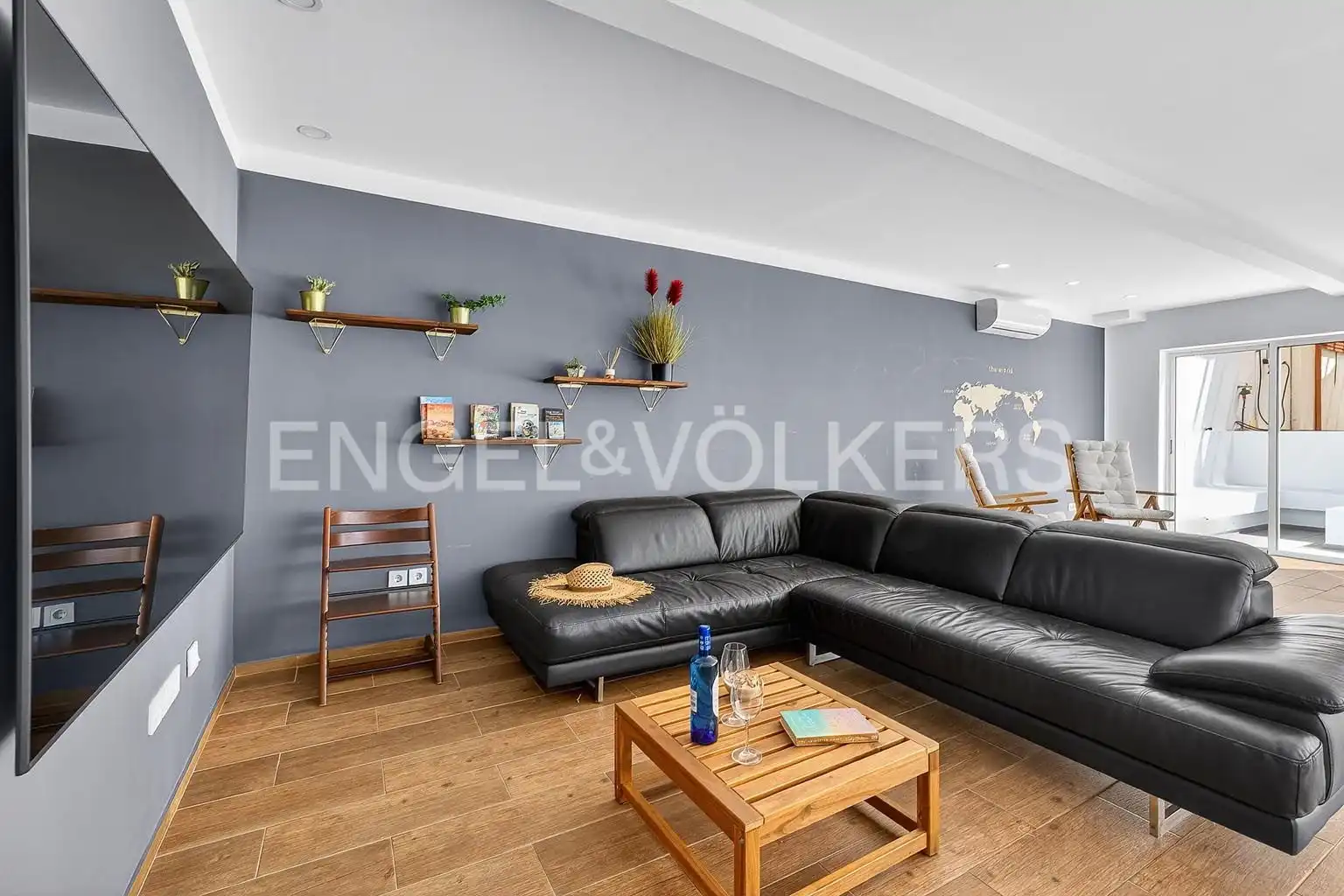 Sala de estar de Casa o chalet en venta en Arona con Aire acondicionado, Terraza y Piscina