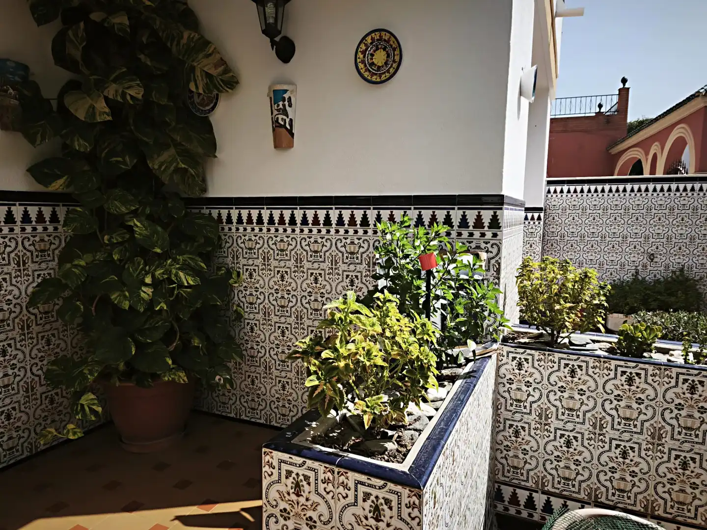 Jardín de Casa adosada en venta en Málaga con Aire acondicionado, Terraza y Amueblado