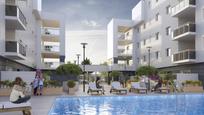 Exterior view of Apartment for sale in Badajoz Capital  with Air Conditioner, Heating and Community pool