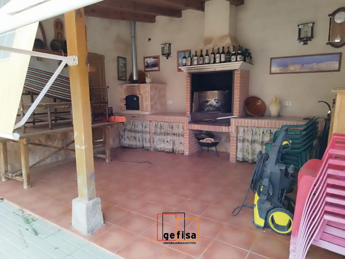 Cocina de Casa o chalet en venta en Valdepeñas con Calefacción, Trastero y Piscina