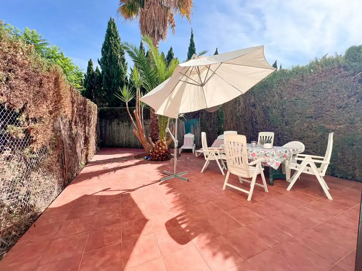 Terrassa de Casa adosada en venda en Dénia amb Aire condicionat i Piscina