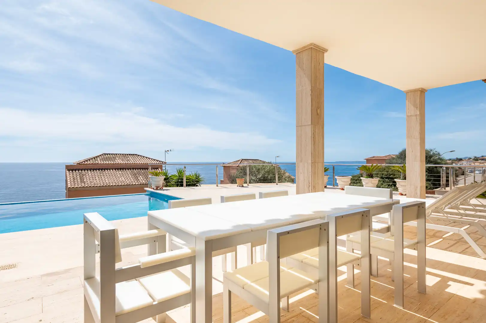 Terrace of Country homes for sale in Manacor  with Swimming Pool