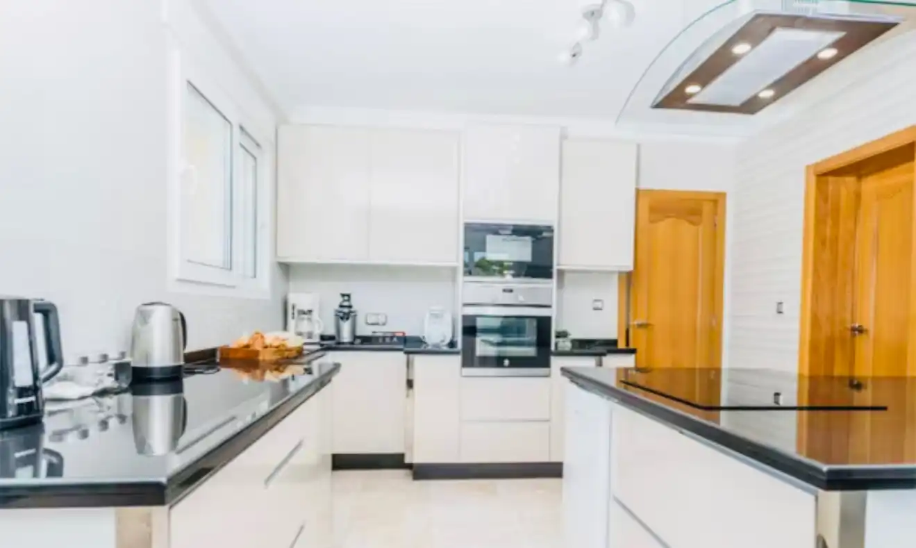 Cocina de Casa o chalet en venta en Jávea / Xàbia con Aire acondicionado, Calefacción y Jardín privado