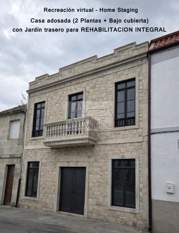 Exterior view of House or chalet for sale in Vigo   with Private garden