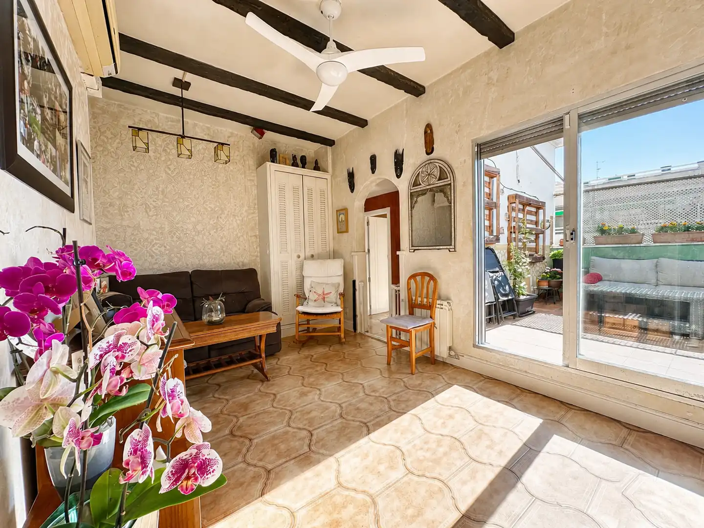 Balcony of Attic for sale in Madrid  with Air Conditioner, Heating and Terrace