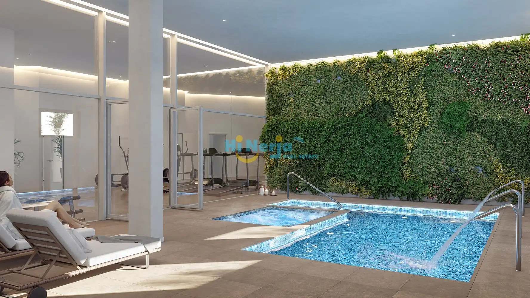 Piscina de Apartamento en venta en Nerja con Terraza, Trastero y Piscina
