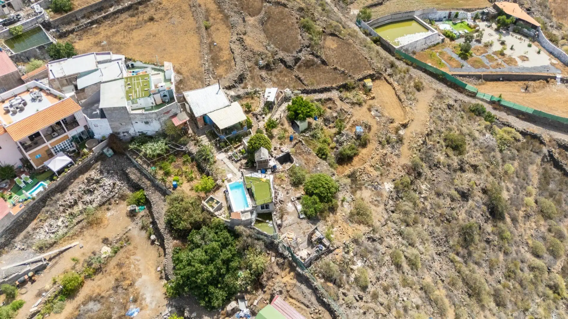 Vista exterior de Finca rústica en venda en Guía de Isora