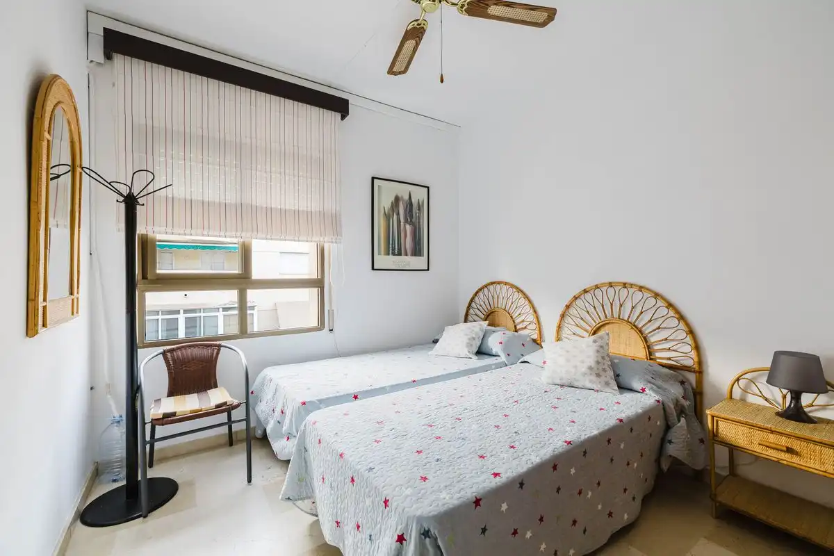 Bedroom of Flat for sale in Nerja  with Air Conditioner, Heating and Terrace
