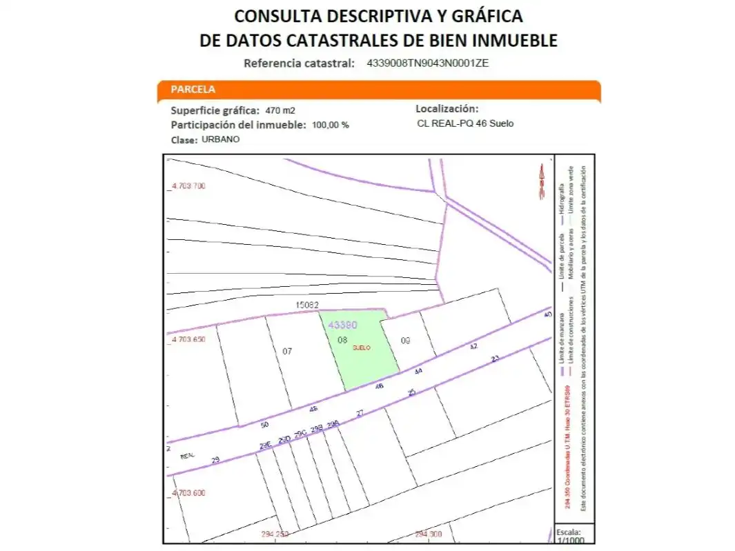 Residencial en venta en Villanueva de las Manzanas