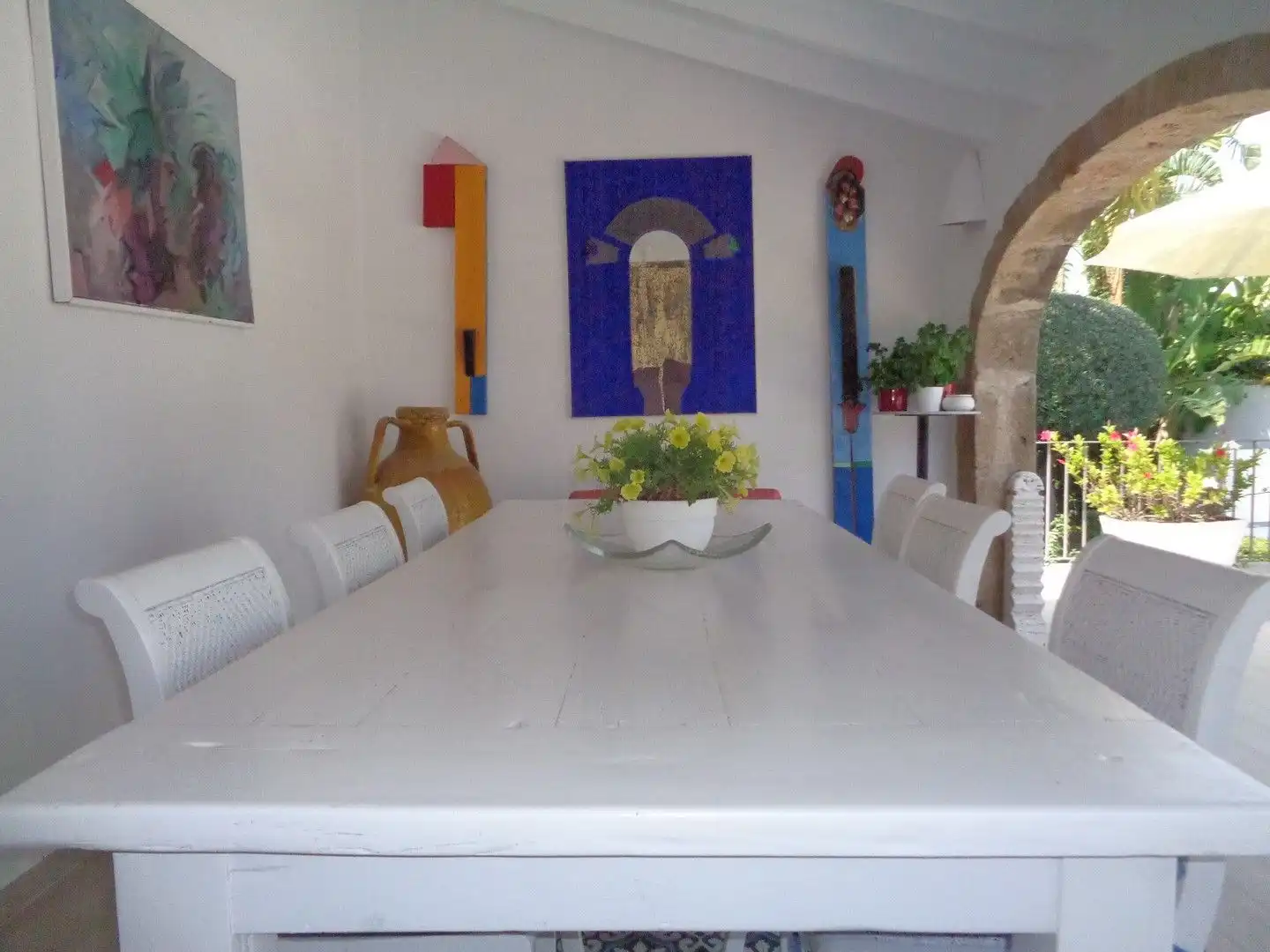 Menjador de Casa o xalet en venda en Jávea / Xàbia amb Aire condicionat, Calefacció i Jardí privat