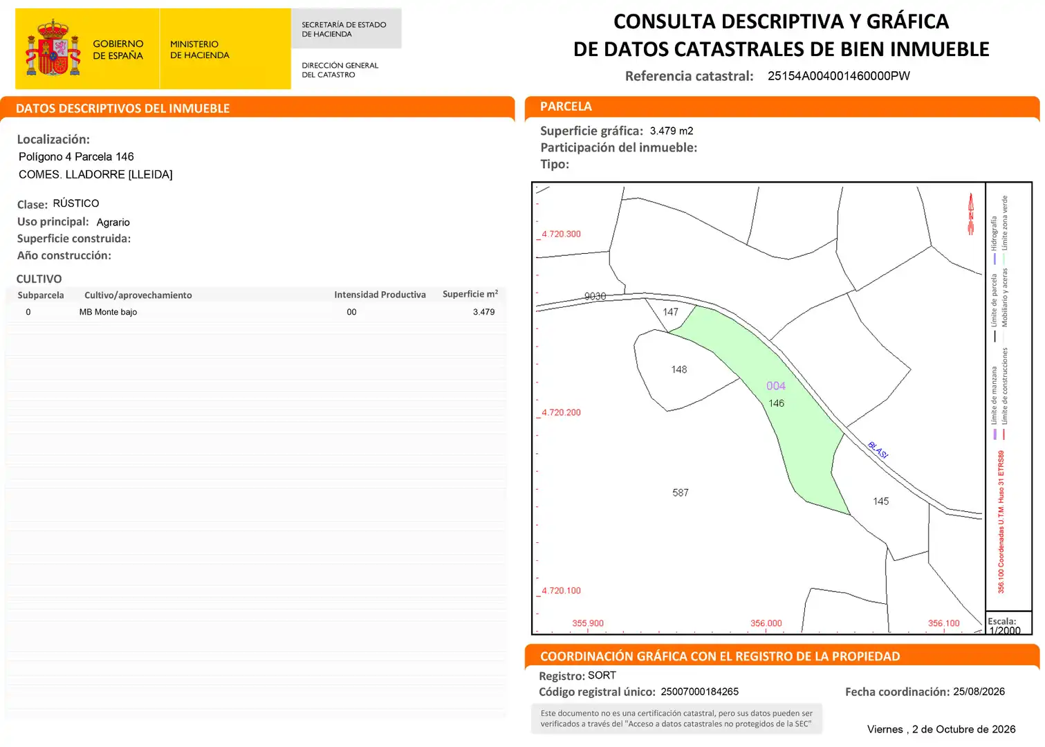 Terreny rústic en venda a Vall de Cardós, imagen 4