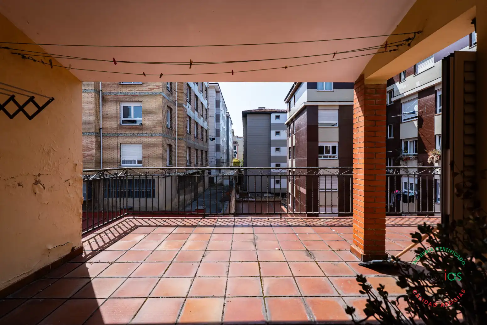 Terrasse von Dachboden zum Verkauf in Gijón  mit Heizung, Parkett und Terrasse