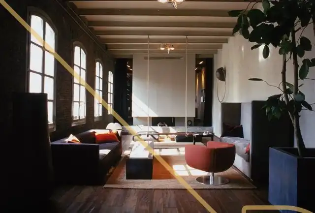 Wohnzimmer von Loft zur Miete in Barcelona mit Klimaanlage, Heizung und Parkett