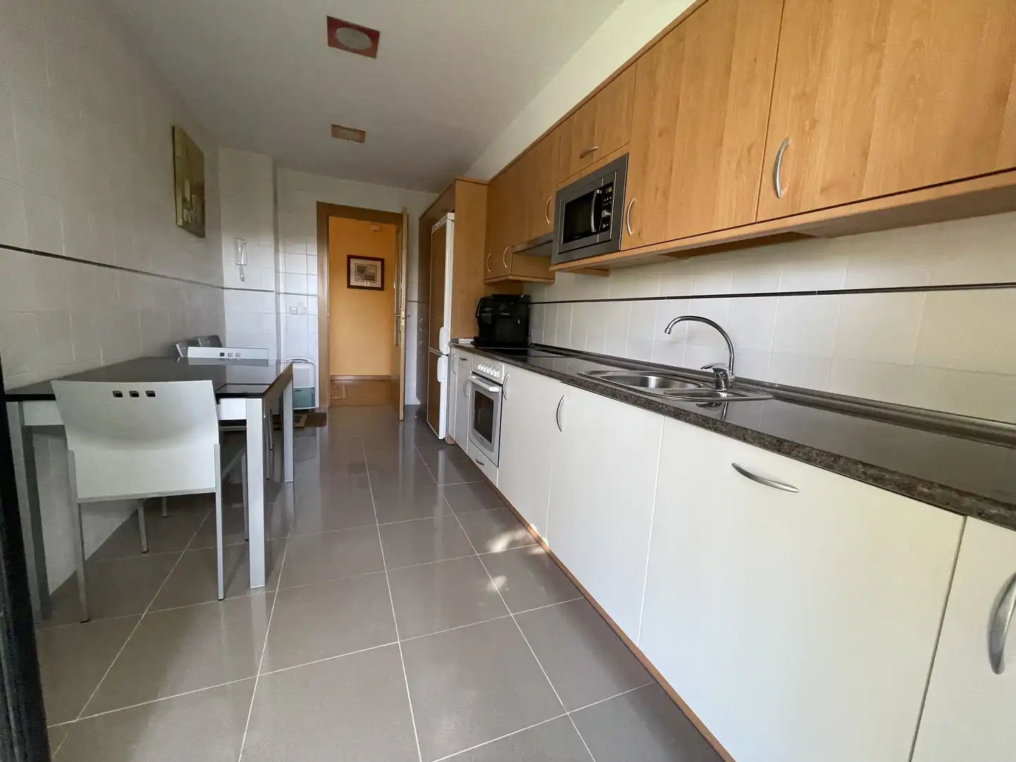 Cocina de Piso en venta en Cirueña con Calefacción, Jardín privado y Amueblado