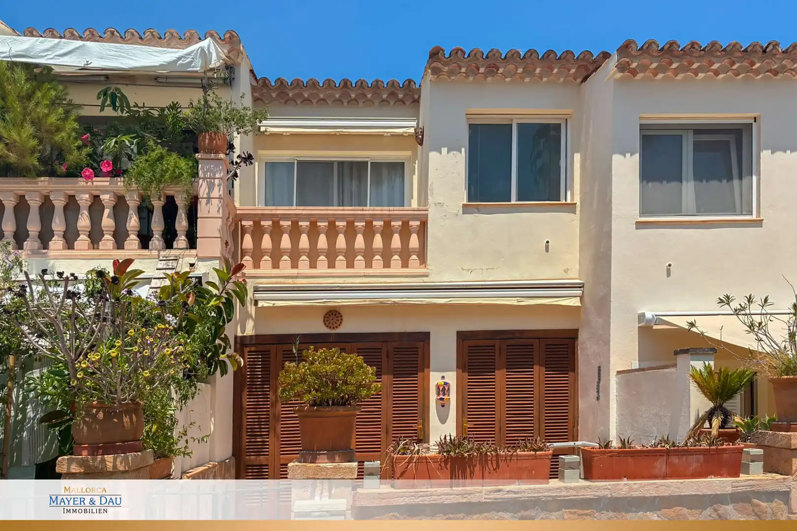 Exterior view of Detached homes for rent in Capdepera  with Air Conditioner, Terrace and Furnished