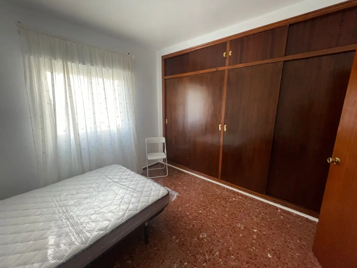 Bedroom of Flat for rent in Almendralejo  with Air Conditioner, Furnished and Washing machine