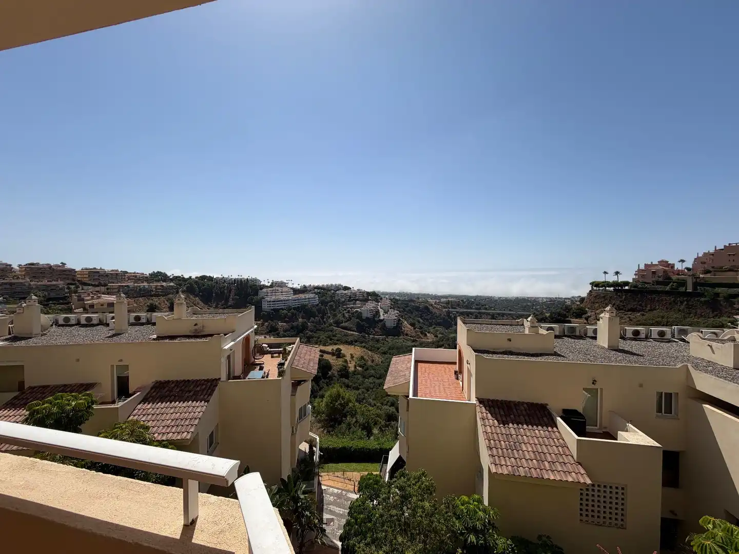 Vista exterior de Apartament de lloguer en Mijas amb Aire condicionat, Calefacció i Terrassa