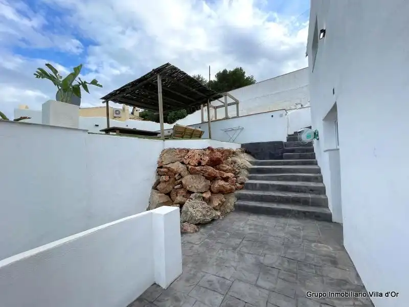 Terrassa de Casa o xalet en venda en Dénia amb Aire condicionat, Calefacció i Jardí privat