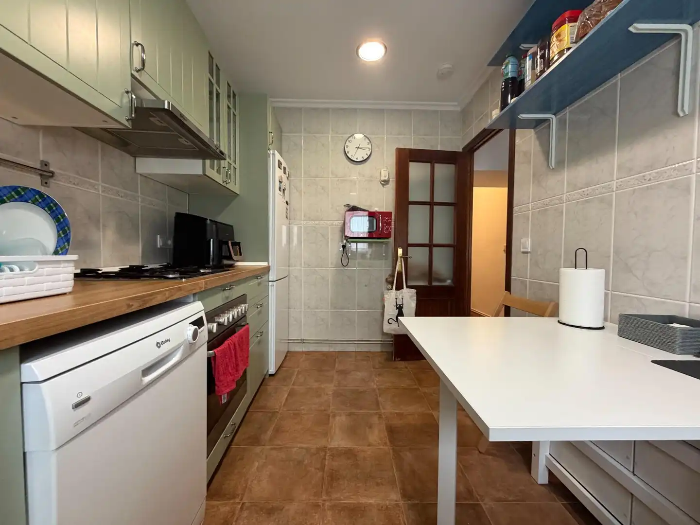 Cocina de Piso de alquiler en Santander con Calefacción